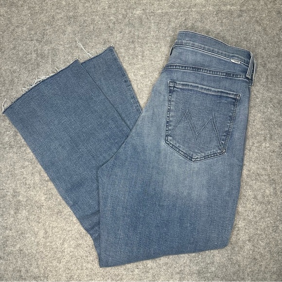 MOTHER Light Blue Straight Jeans - Picture 15 of 15
